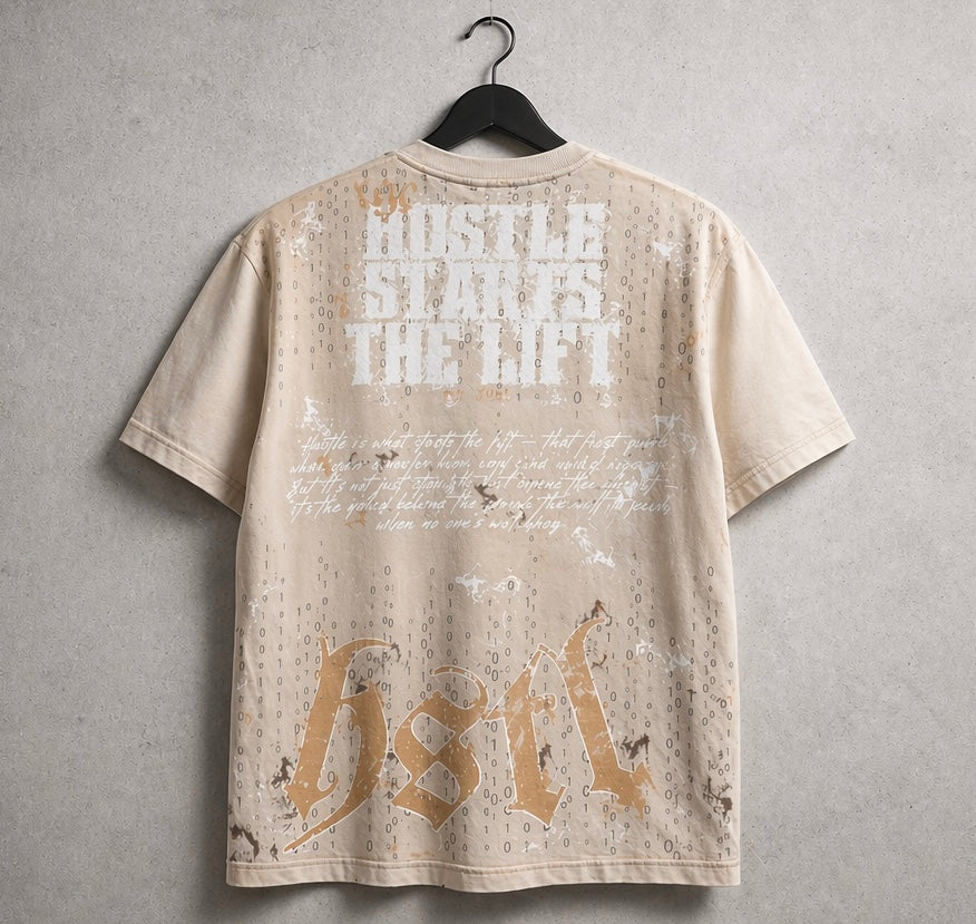 CODED CREAM Tee