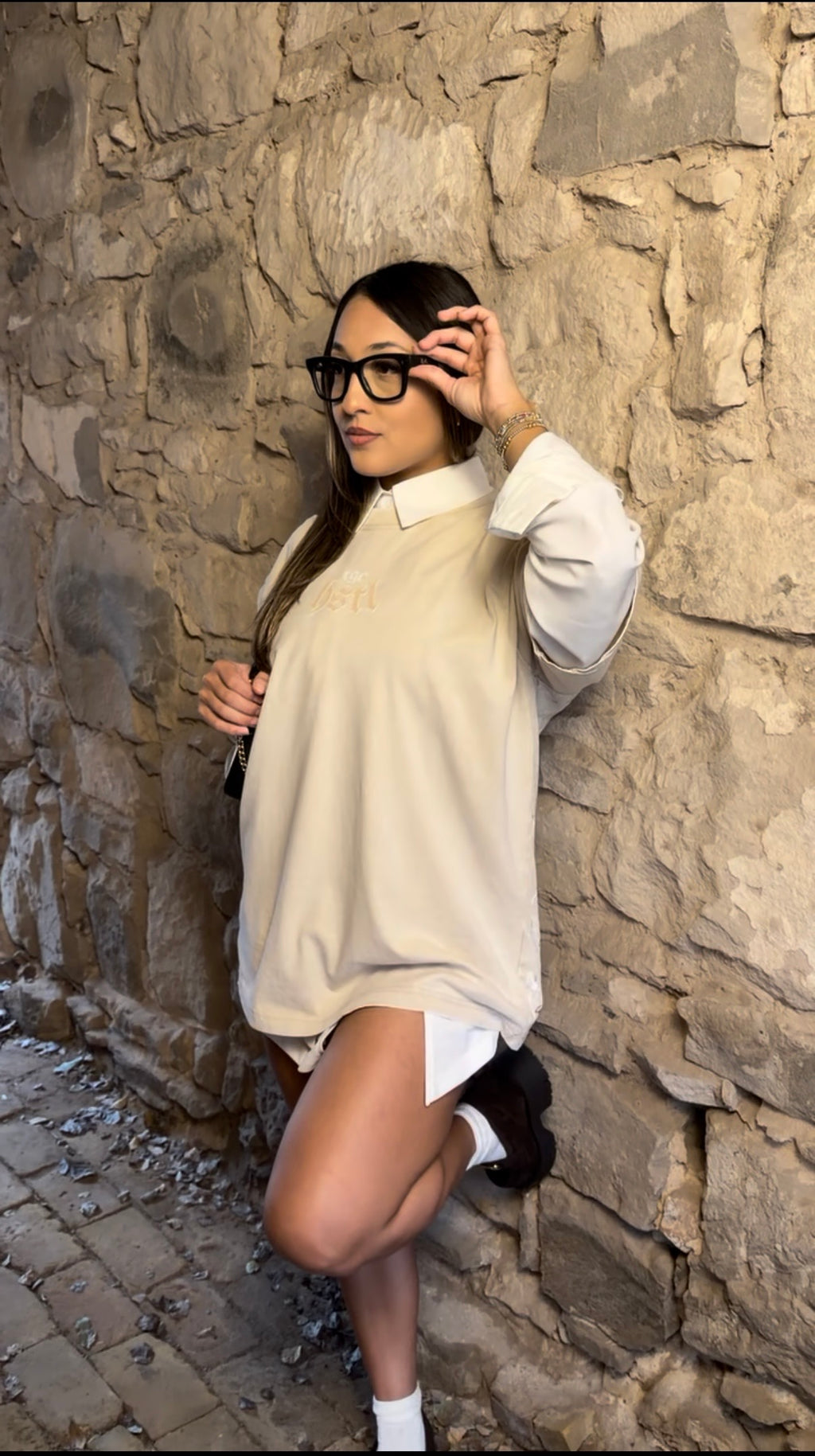 CODED CREAM Tee